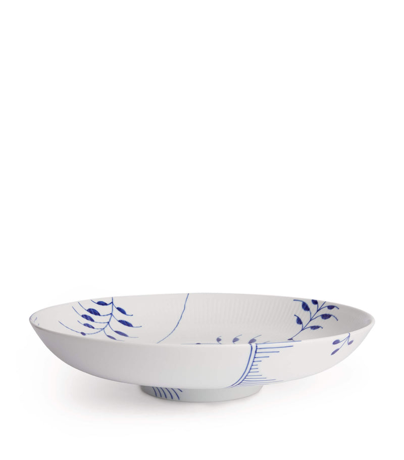 Royal Copenhagen Blue Fluted Mega Bowl 34cm, imported from the UK