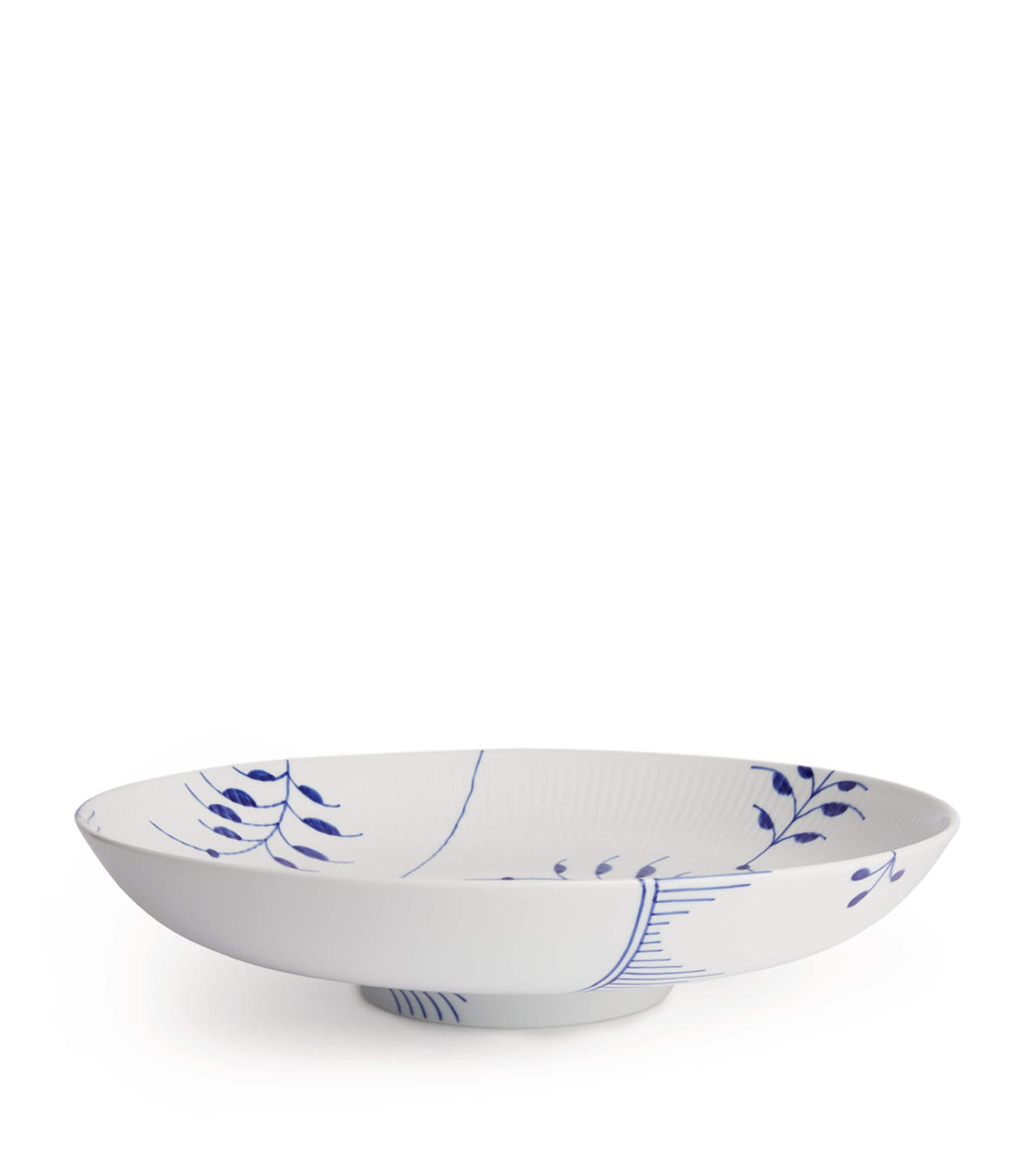 Royal Copenhagen Blue Fluted Mega Bowl 34cm, imported from the UK