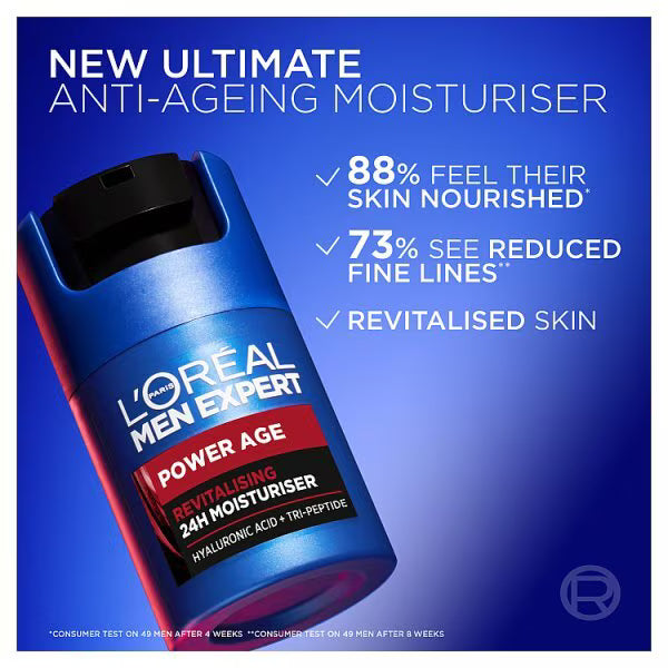 L'Oréal Paris Men Expert Moisturiser 50ml, UK version