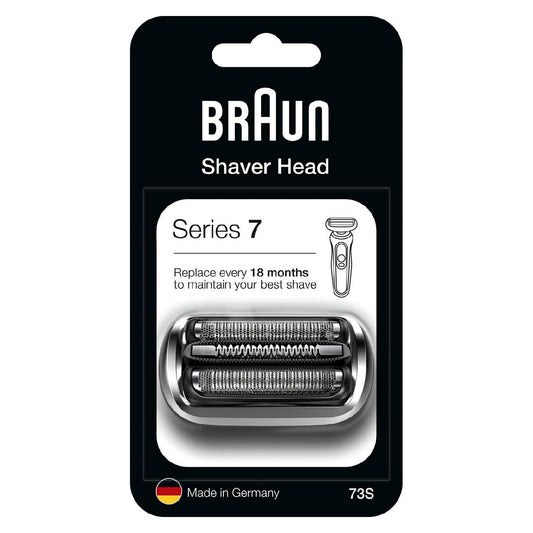 Braun Series 7 Electric Shaver Head Replacement - Silver 73S Men's Toiletries Boots   