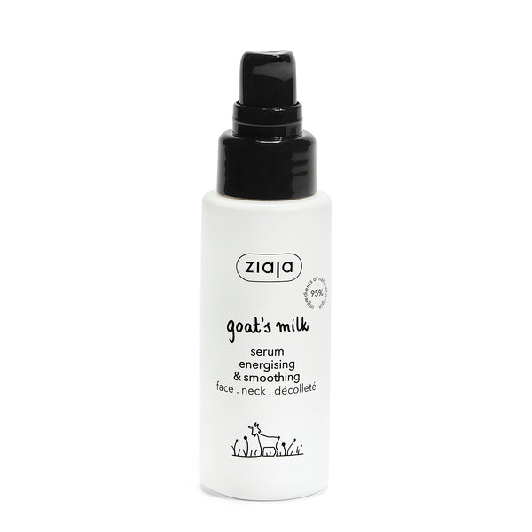 Ziaja Goat's Milk Energising & Smoothing Serum 50ml, imported from the UK
