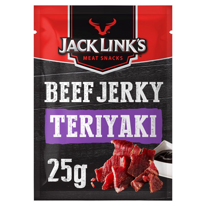 Jack Link's Meat Snacks Beef Jerky Teriyaki GOODS ASDA   