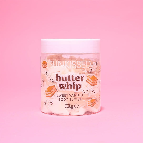 Sunkissed Sweet Vanilla Whipped Body Butter 200g, UK version