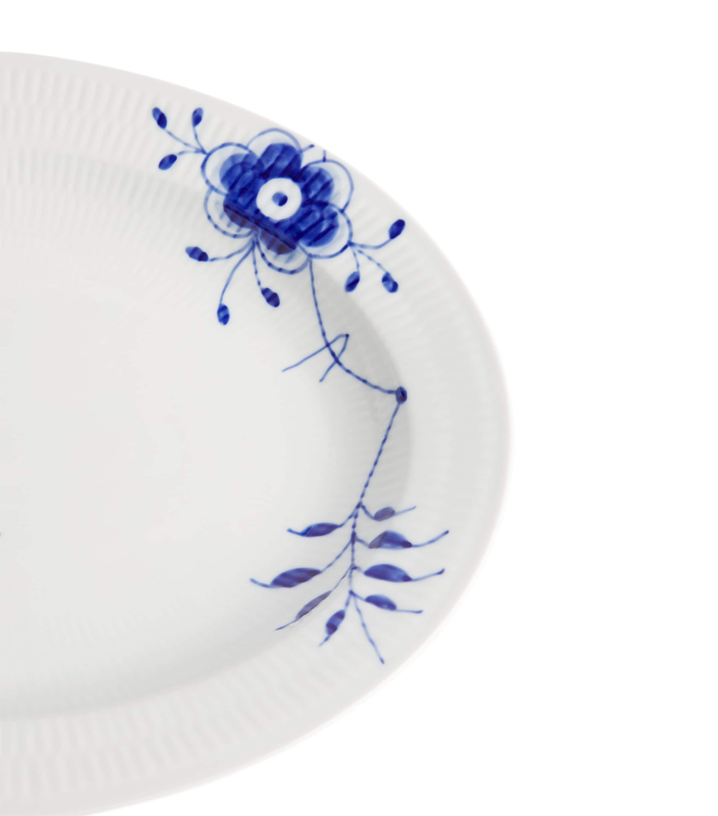 Royal Copenhagen Blue Fluted Mega oval serving dish 36.5cm, imported from the UK