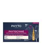 PHYTO Phytocyane Revitalizing Hair Serum 12 x 5ml, imported from the UK