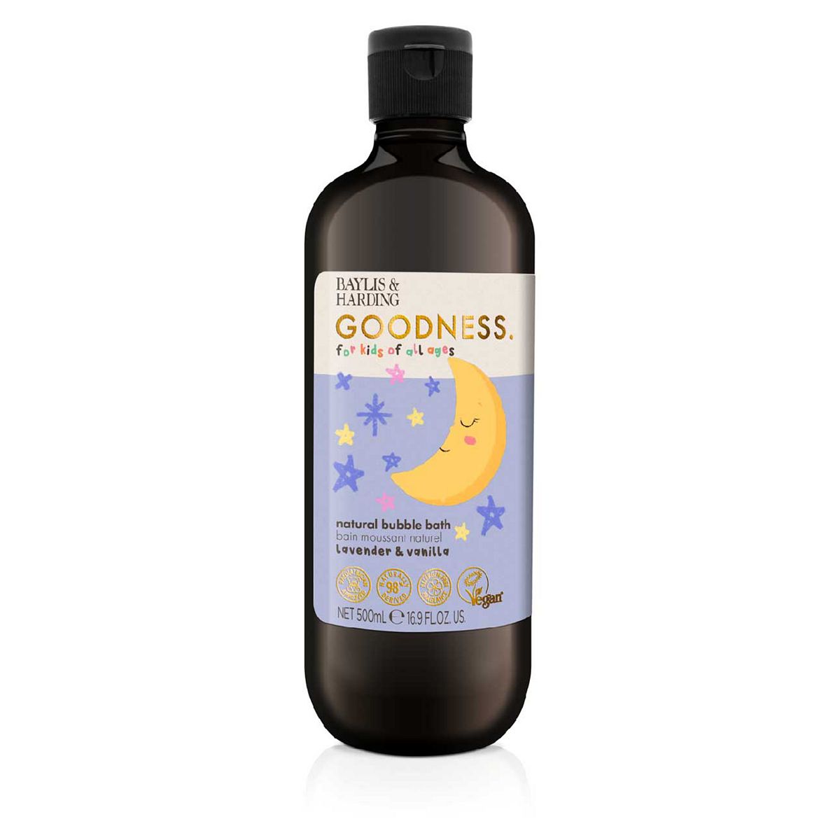 Baylis & Harding Goodness Kids Lavender & Chamomile Natural Bubble Bath 500ml Baby Accessories & Cleaning Boots   