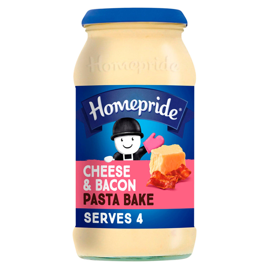 Homepride Cheese & Bacon Pasta Bake Sauce 485g