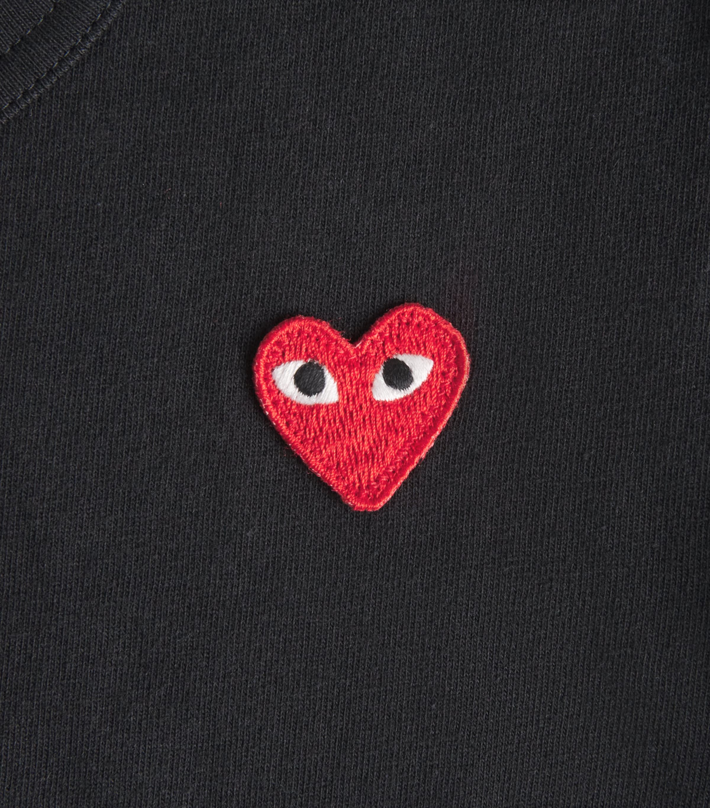 Comme Des Garçons cotton heart logo T-shirt for kids 2-6 years - British product