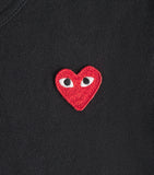Comme Des Garçons cotton heart logo T-shirt for kids 2-6 years - British product