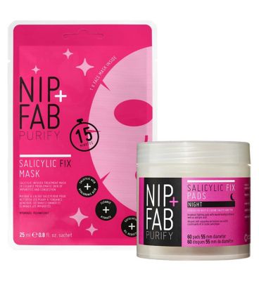 Nip+Fab Salicylic Fix Treat & Tone Bundle