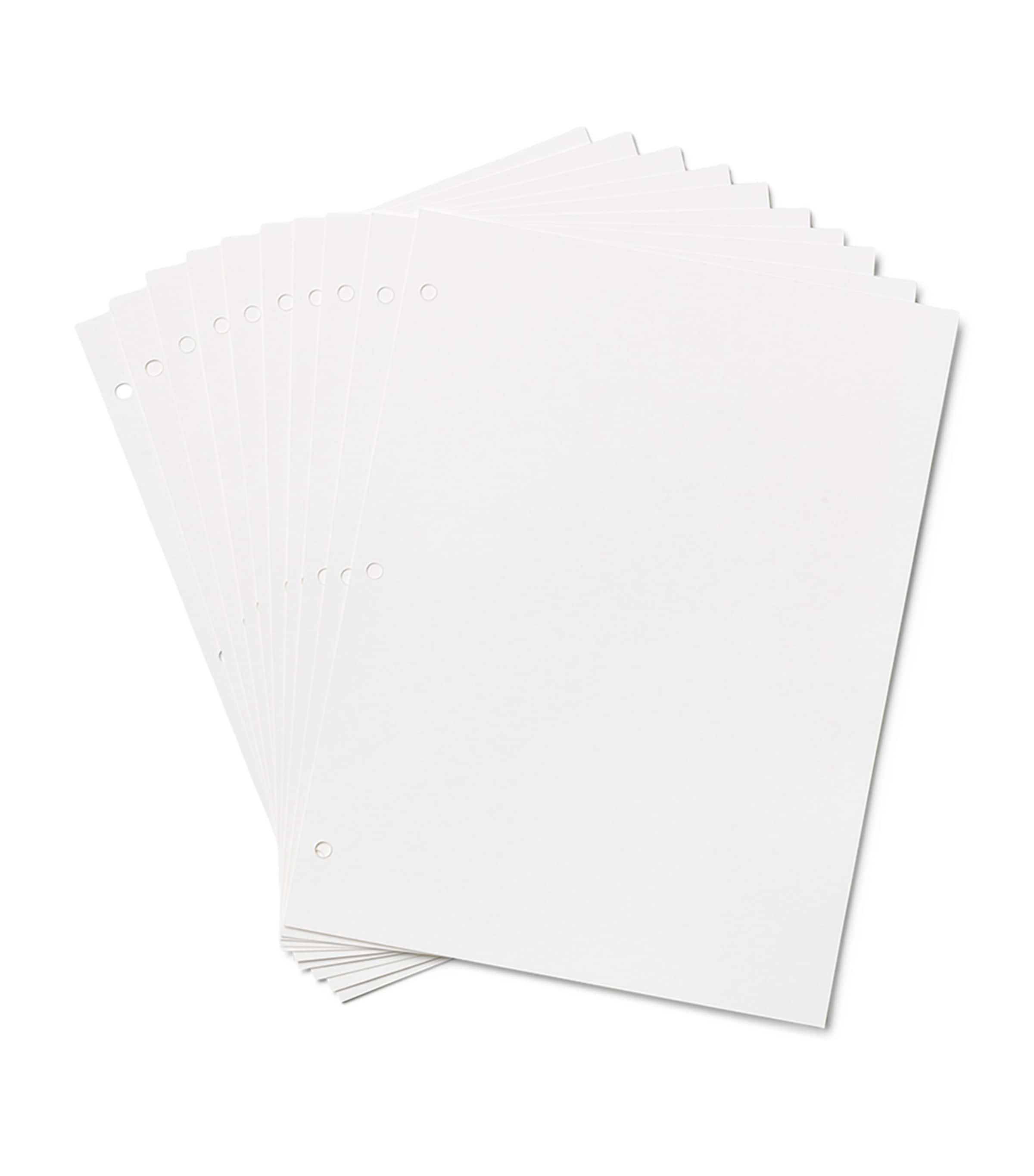 Printworks large photo album paper pack of 10, imported from the UK