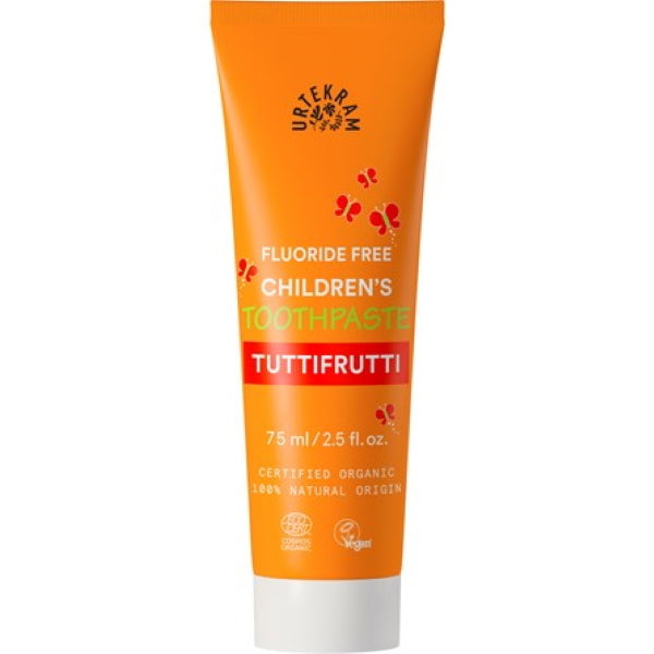 Urtekram Organic Tutti Frutti Kids Toothpaste - 75ml