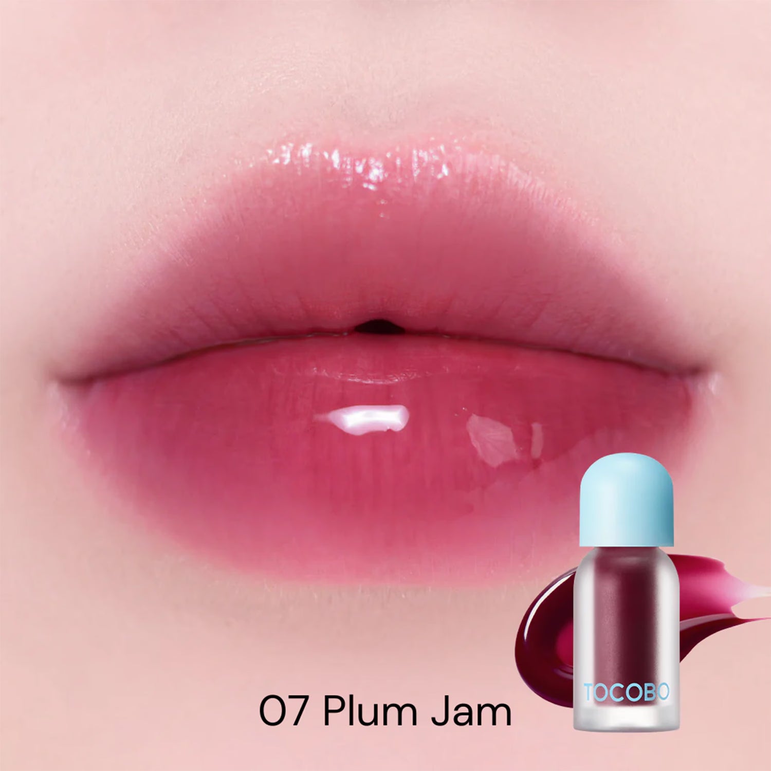 TOCOBO Plum Jam plumping lip oil - British product