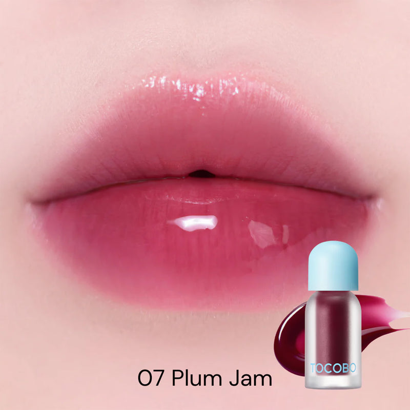 TOCOBO Plum Jam plumping lip oil - British product