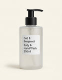 Jo Malone Oud & Bergamot body wash 250ml, imported from the UK