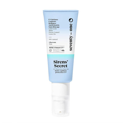 Superdrug SeventyOne Per cent Sirens Secret UV Defence Colour Lock Shine Hair Oil, 50ml- Buy online at McGrocer