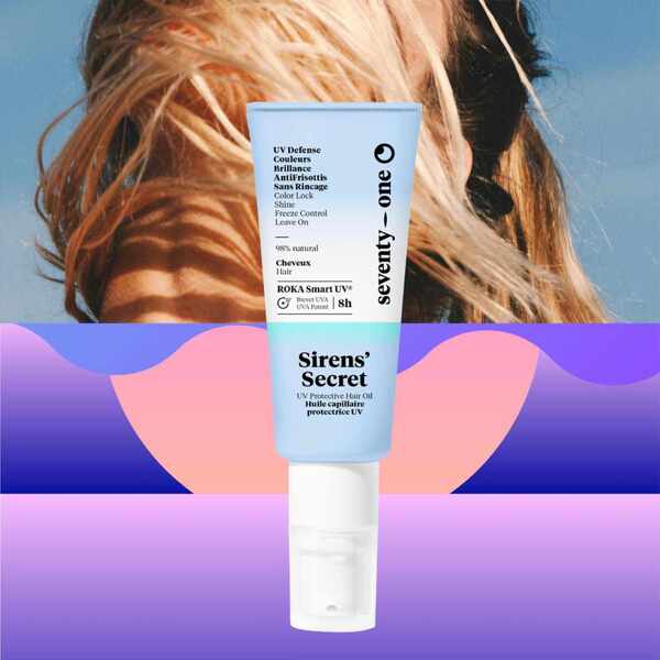 SeventyOne% Sirens Secret UV Defence hair oil 50ml - British product