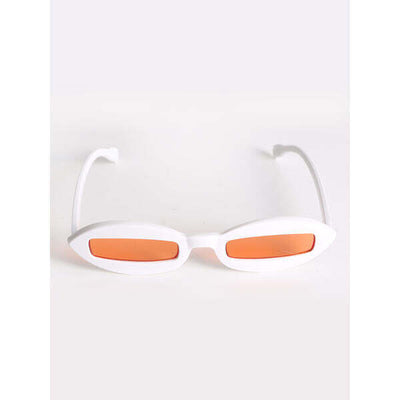 Superdrug SVNX Oval Retro Sunglasses White- Buy online at McGrocer