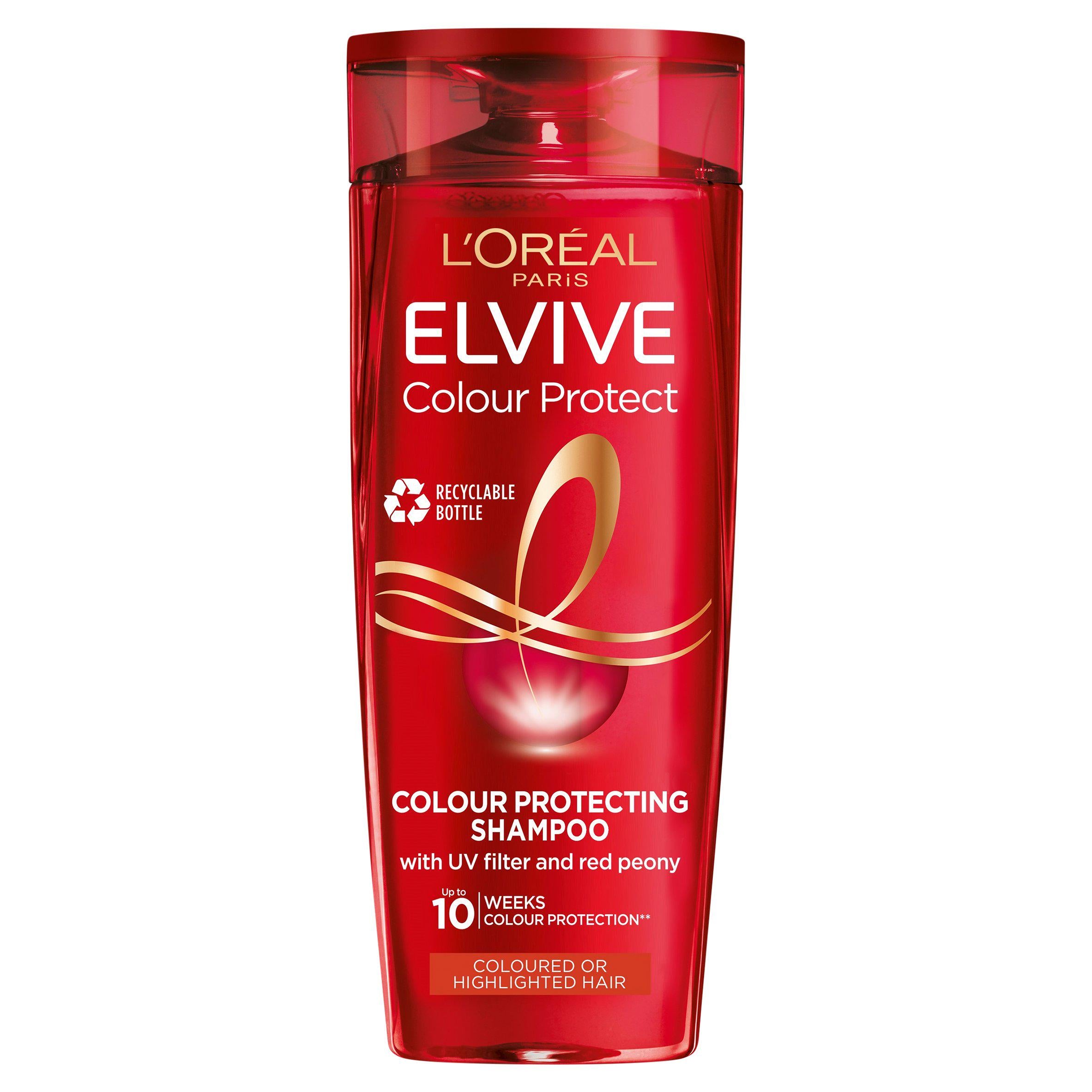 L'Oreal Elvive Colour Protect Coloured Hair Shampoo 400ml shampoo & conditioners Sainsburys   