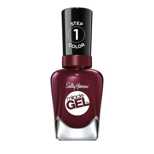 Sally Hansen Miracle Gel nail polish Wine Stock, imported from the UK