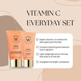 WARDA Glow Boost vitamin C moisturizer and serum (British brand)