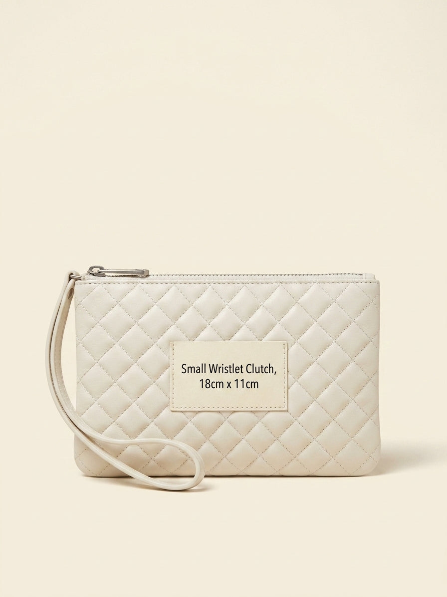 Gucci Trapuntata leather clutch 18cm, UK version