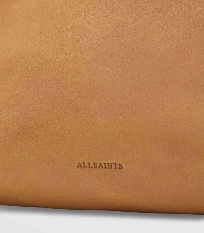 AllSaints Rosalie Arc calfskin cross-body bag, imported from the UK