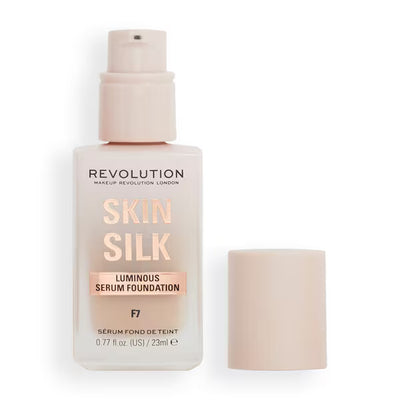 Superdrug Revolution Skin Silk Serum Foundation F7 Radiant Finish- Buy online at McGrocer