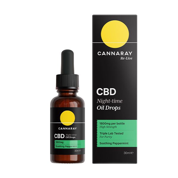 Cannaray Cbd Night Time Oil Drops 1800Mg 30Ml GOODS Superdrug   