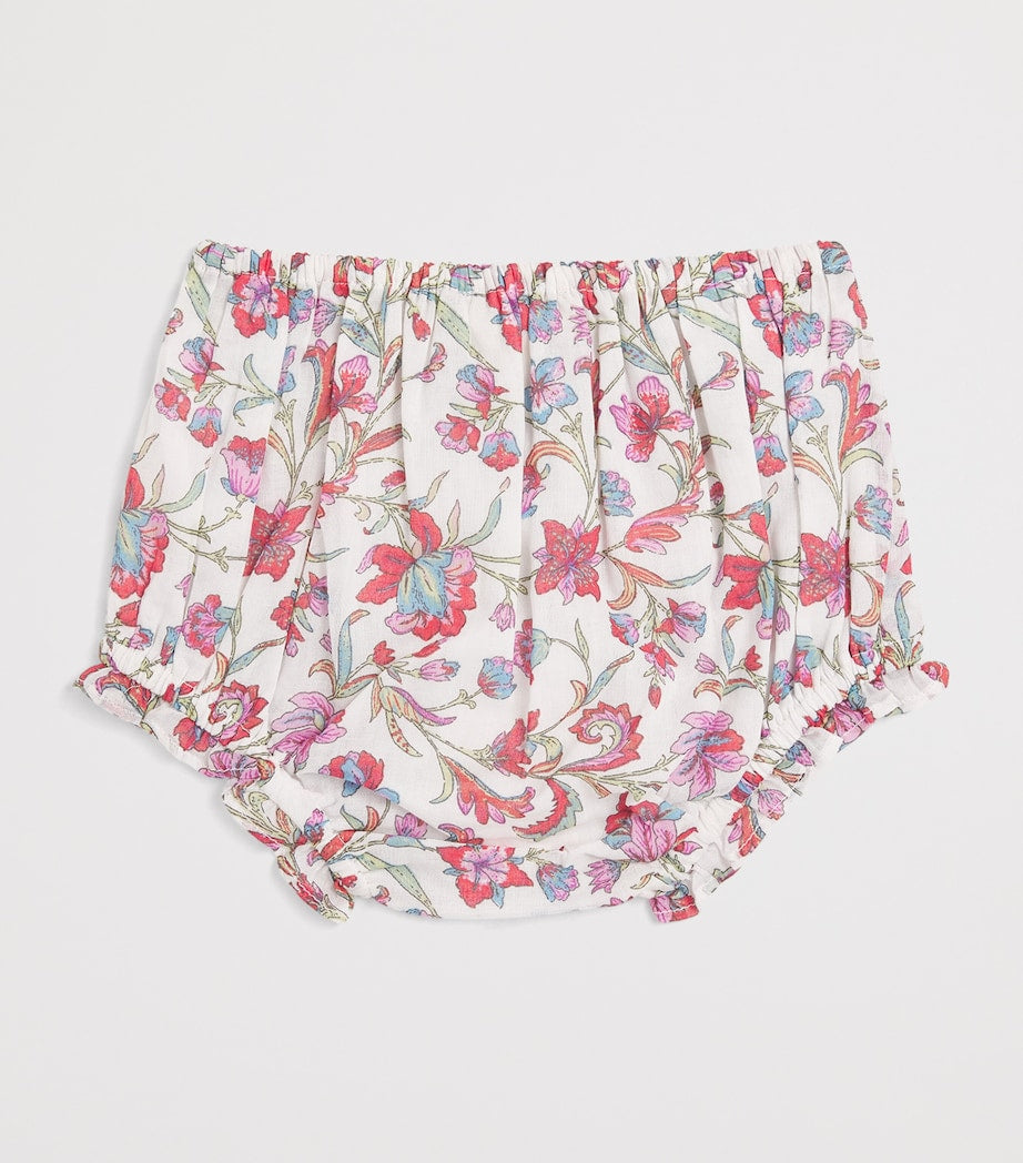 Louise Misha cotton floral maud bloomers 3-24 months, UK version