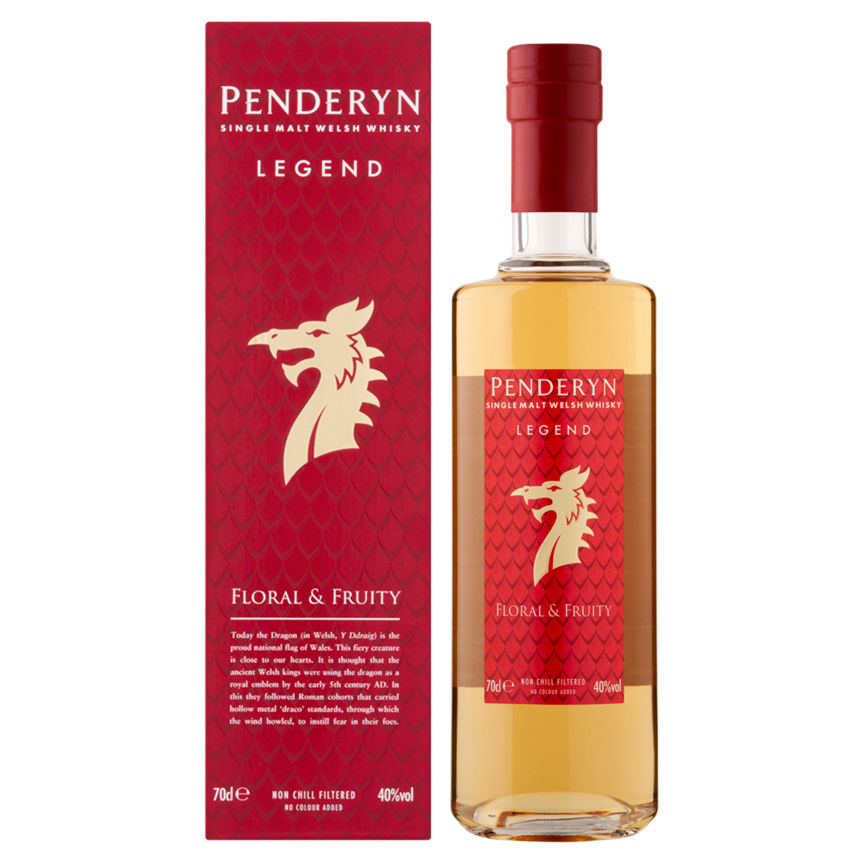 Penderyn Single Malt Welsh Whisky Legend 70cl GOODS ASDA   