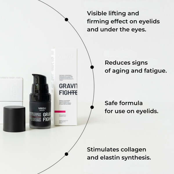 Veoli Botanica Gravity Fighter eye serum 15ml, imported from the UK