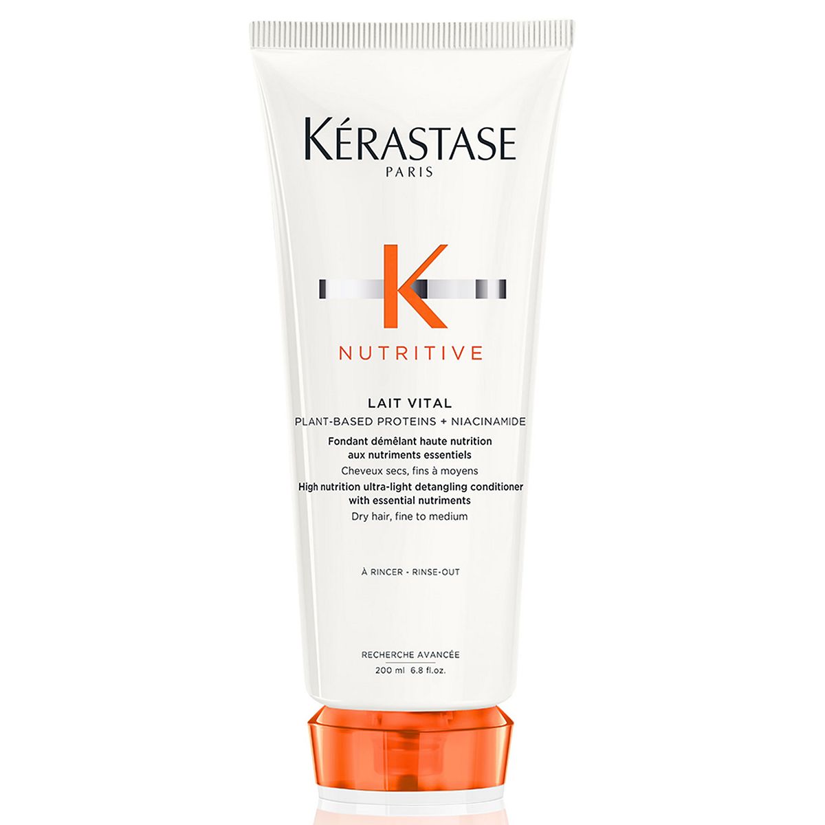 Kérastase Nutritive Ultra-Light Conditioner for Dry Hair With Niacinamide, Leave-In Conditioning Treatment, Lait Vital, 200ml GOODS Boots   