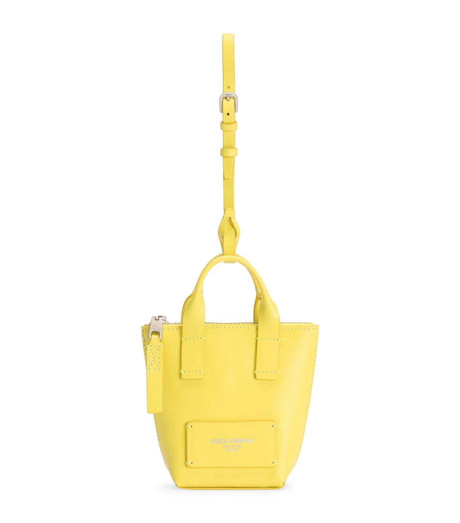 Dolce&Gabbana calfskin Adamo mini bag charm - British product