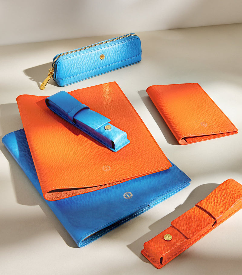 Harrods leather notepad sleeve H16cm (British brand)