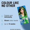 Schwarzkopf LIVE Ultra Bright Vivid Green 024 hair dye (British brand)