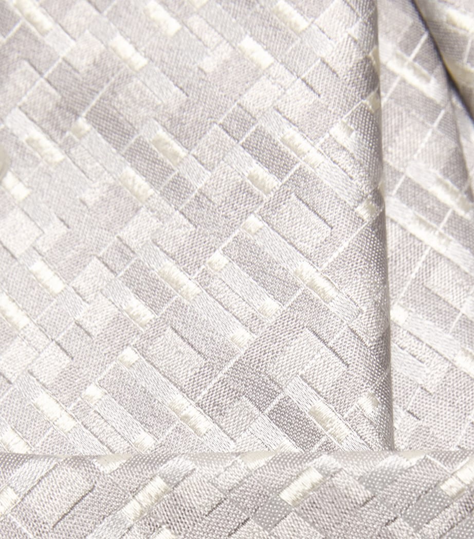 Emporio Armani silk jacquard tie 8cm - British product