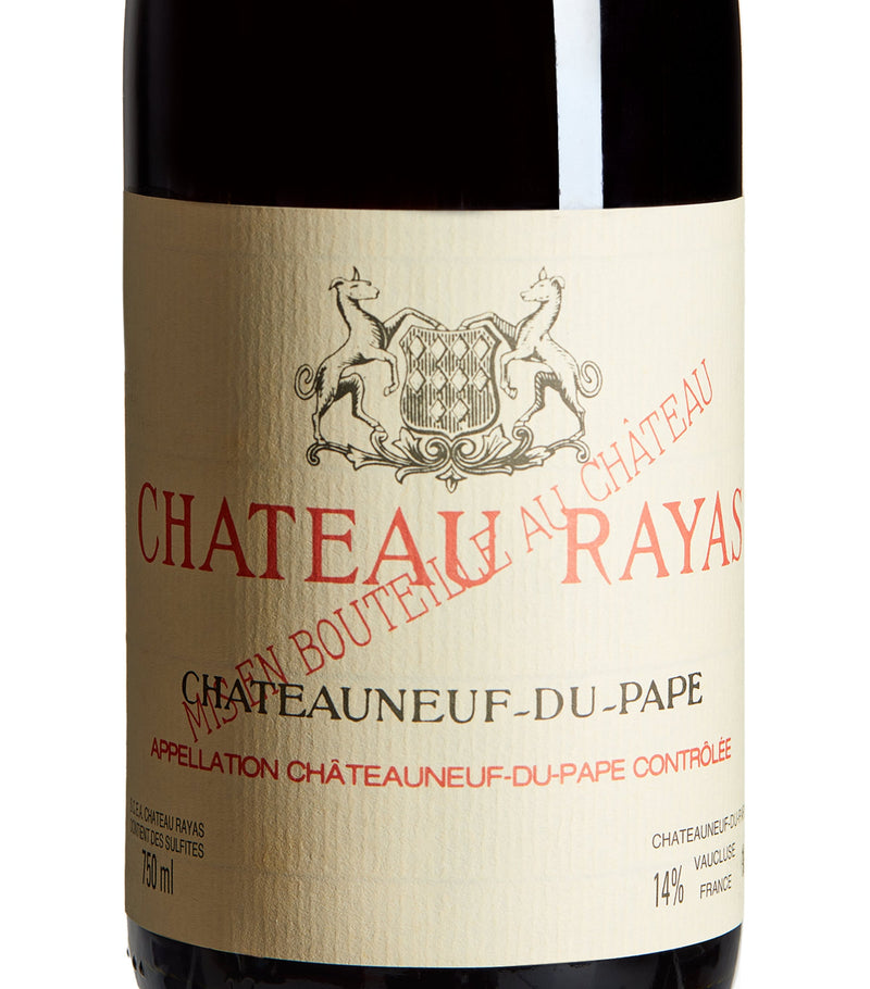 Château Rayas red wine Châteauneuf-du-Pape Réserve 2007 - British product
