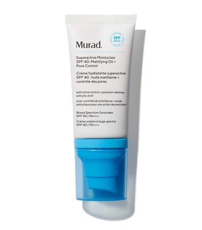 Harrods Murad Superactive Moisturizer SPF 40 Mattifying Oil & Pore Control Face Moisturizer 50ml- Buy online at McGrocer