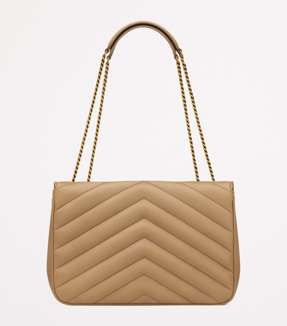 Saint Laurent Loulou shoulder bag large padded lambskin, UK version