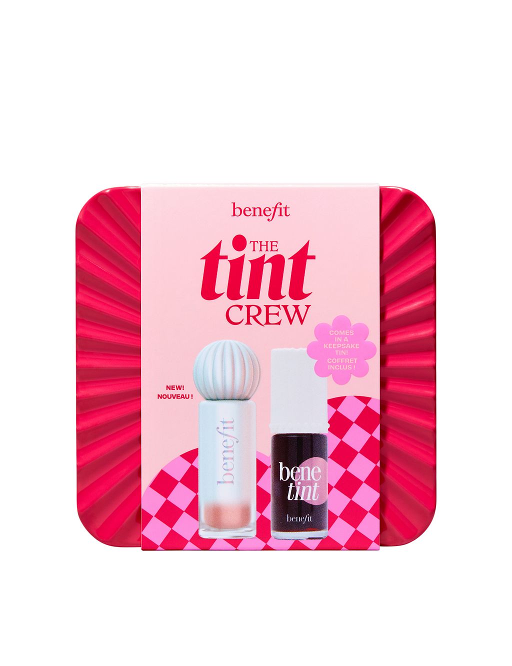 The Tint Crew Lip Tint Duo Benetint & Splashtint Worth £43 12ml GOODS M&S   