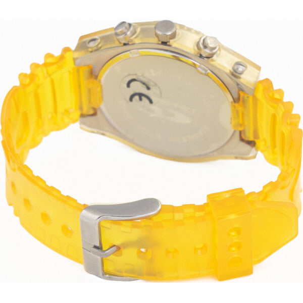 Chronotech Grey Watch rubber strap stainless steel (British brand)