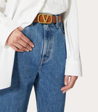Valentino Garavani reversible VLOGO belt, UK version