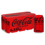 Coca-Cola Zero Sugar 8x330ml All Sainsburys   