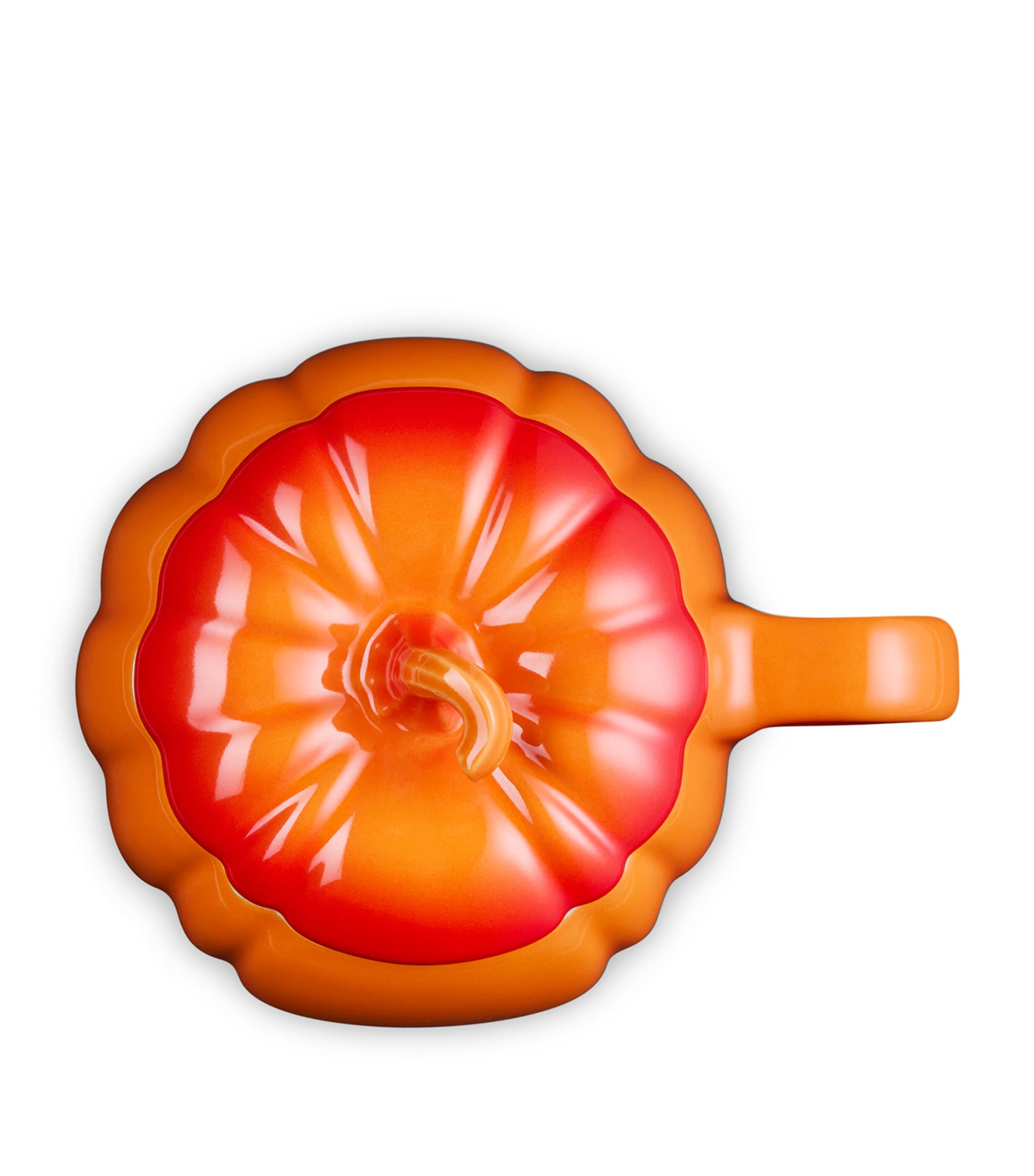 Le Creuset pumpkin-shaped mug 400ml, UK version