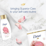 Dove Peony & Rose Renewing Care Foaming Bath Soak 450ml GOODS Superdrug   