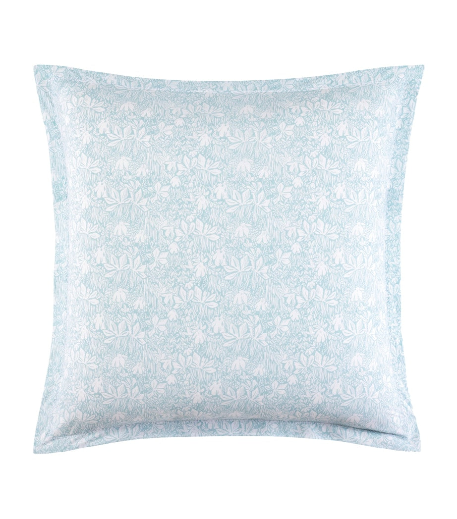 Yves Delorme Capri Aqua pillowcase 65cm x 65cm, imported from the UK