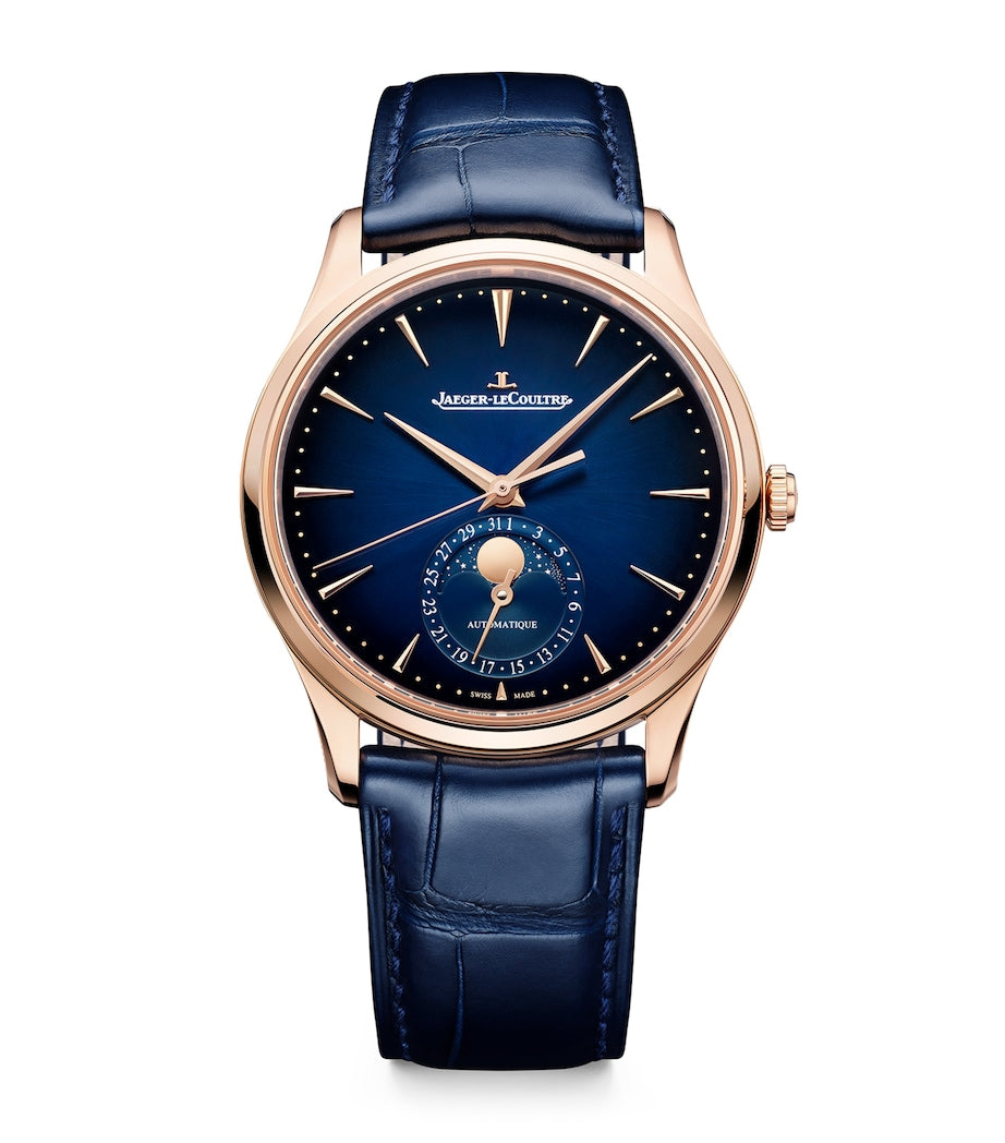 Jaeger-LeCoultre Master Ultra Thin Moon watch 39mm, imported from the UK
