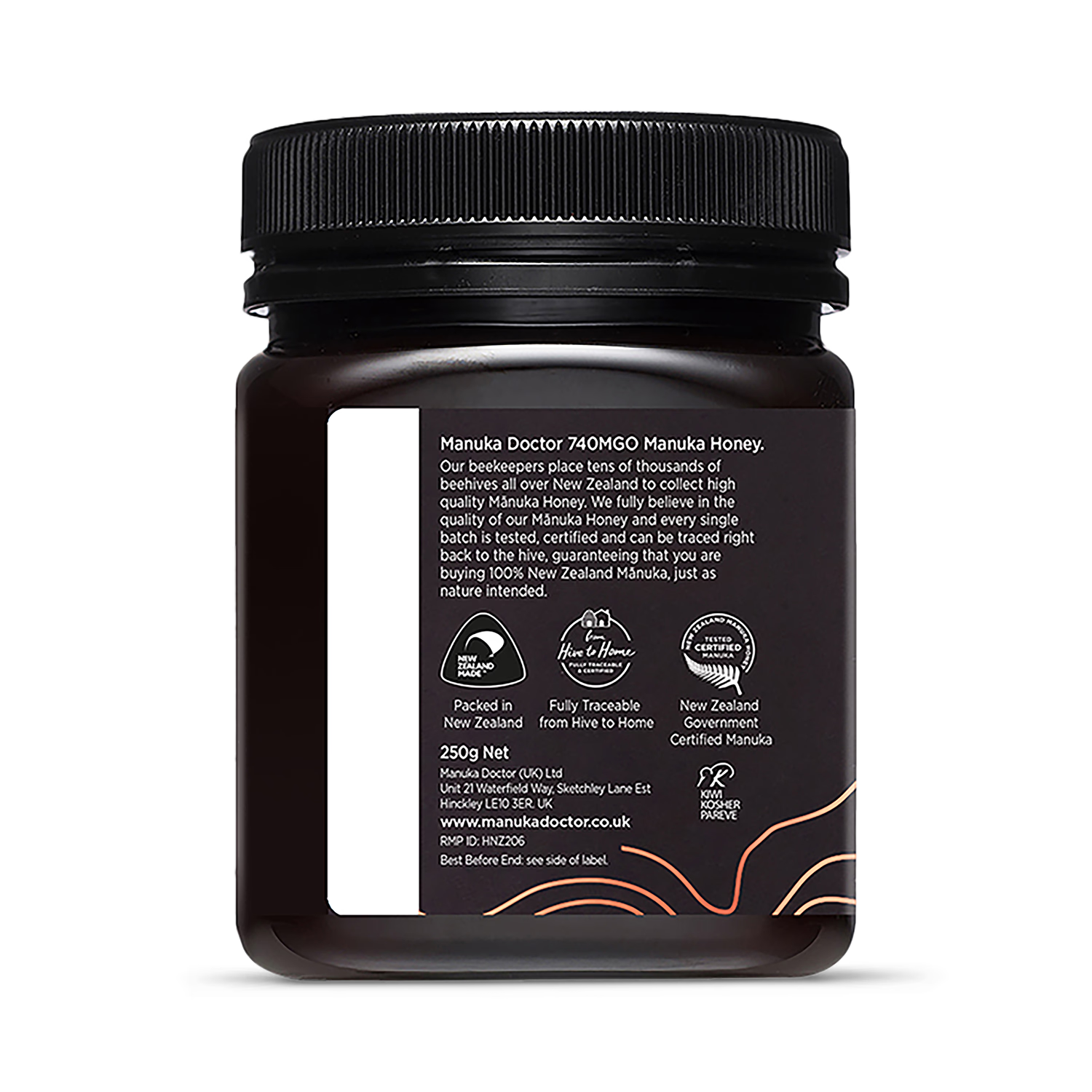 Manuka Doctor Monofloral Manuka Honey MGO 740 250g