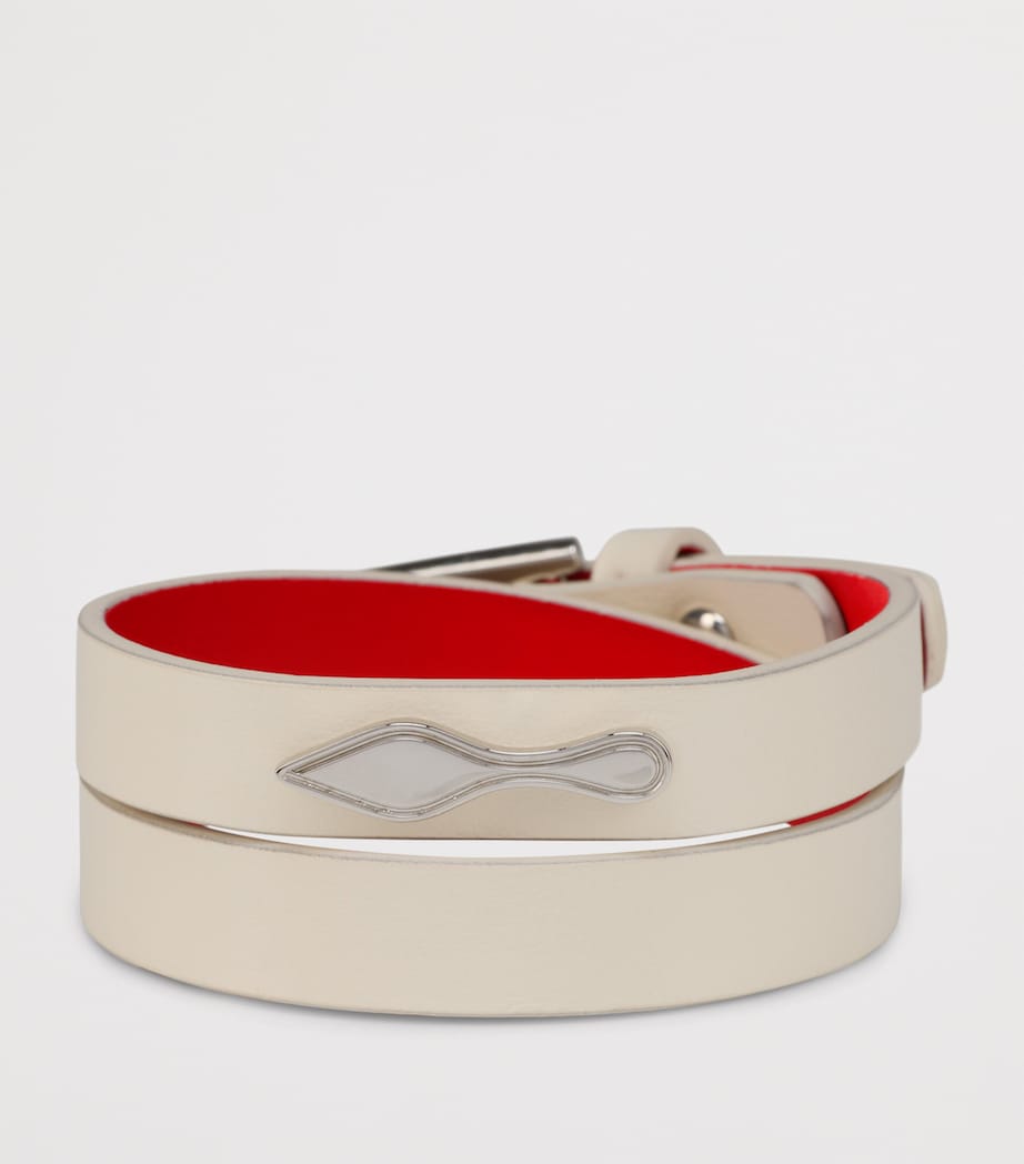 Christian Louboutin Bettina leather bracelet L39cm, UK version